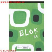 Blok 14055 eko - A4 čtverečkovaný, 50 listů  VS-314055
