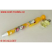 Kuličkové pero Hello Kitty s přívěskem Hello Kitty  VS-5510031