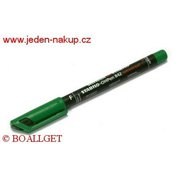 Popisovač Stabilo OHPen 842/36 zelený 0,6 mm permanent, voděodolný, s možností doplnění inkoustu