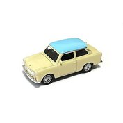 Trabant 601 BEIGE / BLUE Welly WE-21663BBL