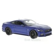 FORD MUSTANG GT 2015 BLUE Welly WE-24062BL