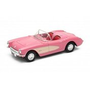 CHEVROLET CORVETTE 1957 PINK Welly WE-42360CP