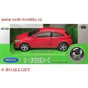 OPEL ASTRA GTC 2005 RED Welly WE-42365R