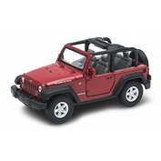 JEEP WRANGLER RUBIKON OPEN RED Welly WE-42371R