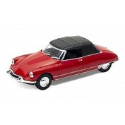 CITROEN DS 19 CABRIOLET CLOSED RED Welly WE-42398HR