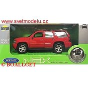 CHEVROLET TAHOE 2008 RED Welly WE-43607R