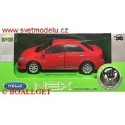 TOYOTA COROLLA 2009 RED Welly WE-43608R