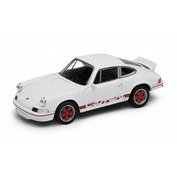 PORSCHE 911 CARRERA RS 1973 WHITE / RED Welly WE-43653WR