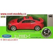 HYUNDAI GENESIS COUPE RED Welly WE-43668R