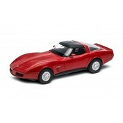 CHEVROLET CORVETTE COUPE RED Welly WE-43716R