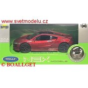 HONDA NSX RED Welly WE-43725R