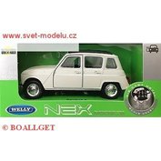 RENAULT 4 WHITE Welly WE-43741W
