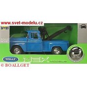 CHEVROLET STEPSIDE TOW TRUCK 1955 BLUE Welly WE-43765BL