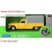 PEUGEOT 404 PICK UP 1968 YELLOW Welly WE-43776Y