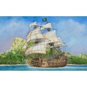 PIRATE SHIP BLACK SWAN ZVEZDA ZV-6514