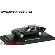 MASERATI KHAMSIN 1972 (BLACK) IXO Models IXO-CLC082 MASERATI KHAMSIN 1972 (BLACK) IXO Models IXO-CLC082